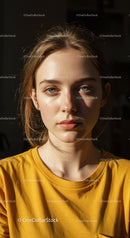Young Woman Portrait with Natural Light and Summer Vibe