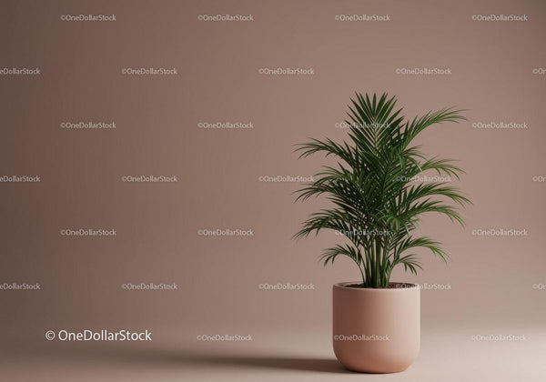 Elegancka Palma Doniczkowa do Wnętrz – Nowoczesna Dekoracja Domu