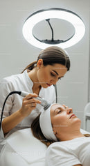 Professional Cosmetic Dermatology Facial Treatment with Skin Rejuvenation