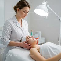 Professional Facial Massage Treatment in Wellness Spa
