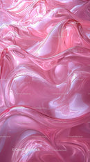 Pink and White Swirling Abstract Fluid Art Background