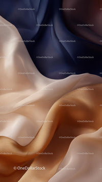 Luxurious Silk Fabric with Elegant Flow and Vibrant Colors