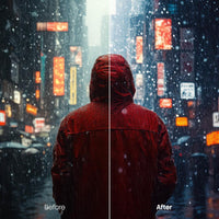 Neon Film Grain XMP presets color grading preview