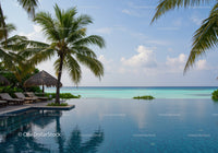 Tropical Beach Resort with Infinity Pool and Ocean View