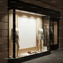 Elegant Spring Fashion Display in Boutique Window
