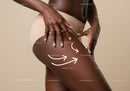Elegant Dark Skin Woman Showing Beauty and Confidence with Smooth Skin