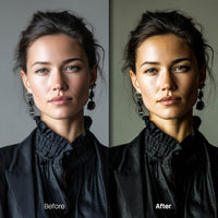Cinematic Portrait XMP presets color grading preview
