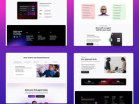 Agentra Framer template design preview