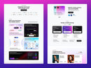 Agentra Framer template responsive layout preview