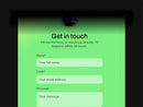 Aiden Framer template website sections preview
