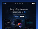 Ailex Framer template homepage preview
