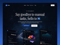 Ailex Framer template homepage preview
