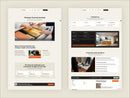 Amplus Framer template design preview
