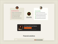 Amplus Framer template website sections preview