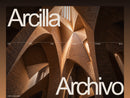 Arcilla Archive hero preview with oversized ivory lettering over sculptural brick vaults.