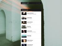 Aureum & Co Framer template website sections preview