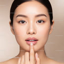 Elegant Woman with Flawless Skin and Natural Makeup