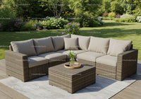 Stylish Outdoor Garden Sofa Set for Cozy Lounge and Relaxation