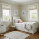 Elegant Nursery with White Bed and Natural Light for Kids Room