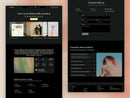 B2bizz Framer template design preview
