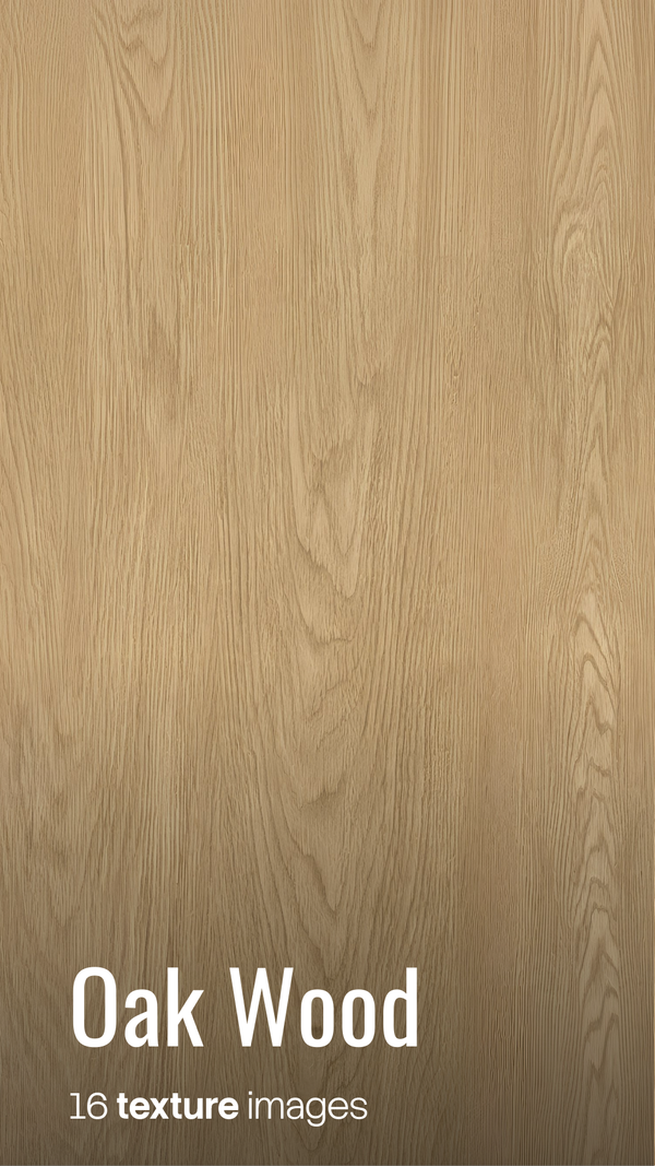 Oak Wood Textures (16 PNG files)