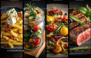 Fresh Tomato and Herb Salad with Pasta and Grilled Steak