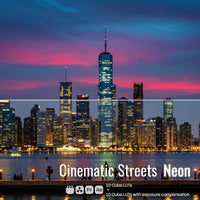 Cinematic Streets Neon LUT Pack preview