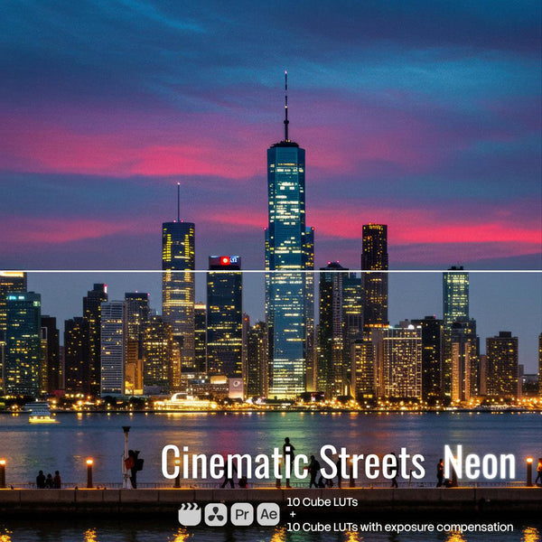 Cinematic Streets Neon (20 LUTs)