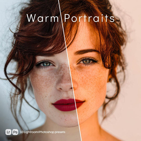 Warm Portraits Presets (10 XMP files)