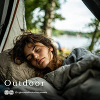 Outdoor Lightroom presets cover preview