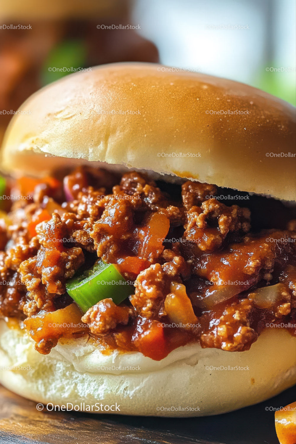 Juicy Beef Burger with Lettuce Tomato and Spicy Sauce