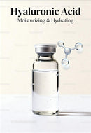Clear Hyaluronic Acid Vial with Moisturizing Effect
