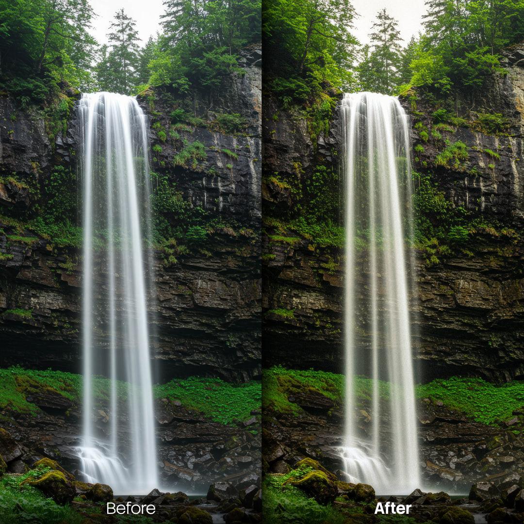 outdoor photography edit with Golden Morning Lightroom presets