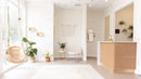 Bright Modern Interior with House Plants and Cozy Seating