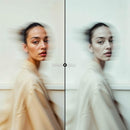 Before and after Retro Rain Lightroom preset edit