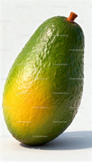 Close-up of ripe avocado with natural lighting