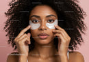 Young Woman Applying Facial Mask for Skincare Routine