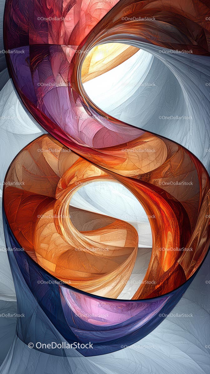 Colorful Abstract Swirling Patterns for Digital Art and Creative Projects