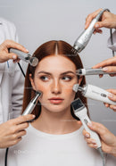 Professional Facial Treatment with Multiple Skincare Devices for Glowing Skin
