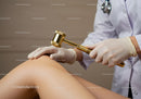 Doctor Conducting Medical Examination with Gavel in Healthcare Setting