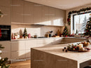 Cozy Modern Kitchen Decorated for Christmas Holiday