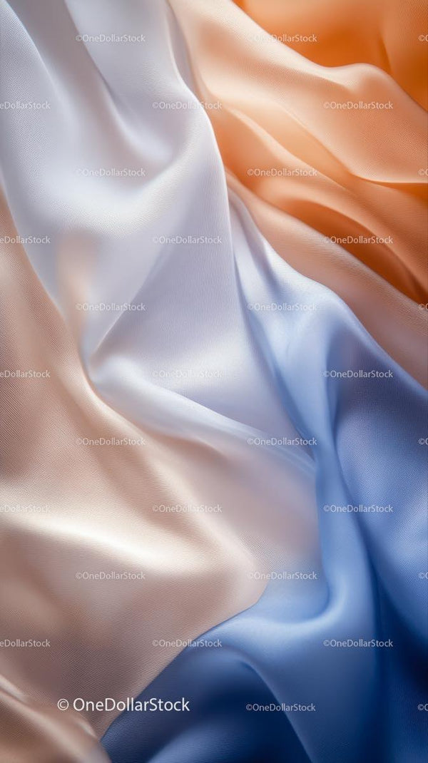 Elegant Satin Fabric with Soft Draping and Sheen