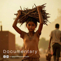 Documentary Lightroom presets cover preview