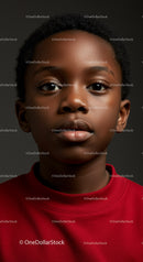 Portrait of a Young Girl with Expressive Eyes