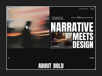 BOLD Studio Framer template homepage preview