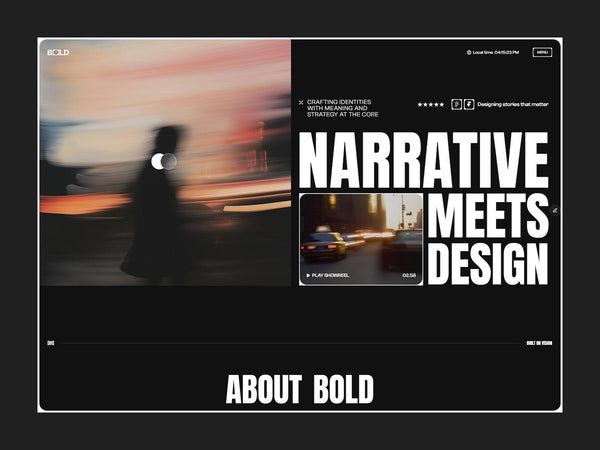 BOLD Studio — Creative Agency Portfolio Framer Template