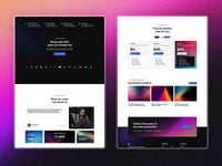 BotFlow Framer template website sections preview