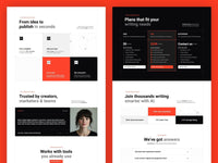Boxsi Framer template responsive layout preview