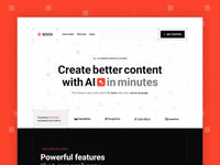 Boxsi Framer template homepage preview