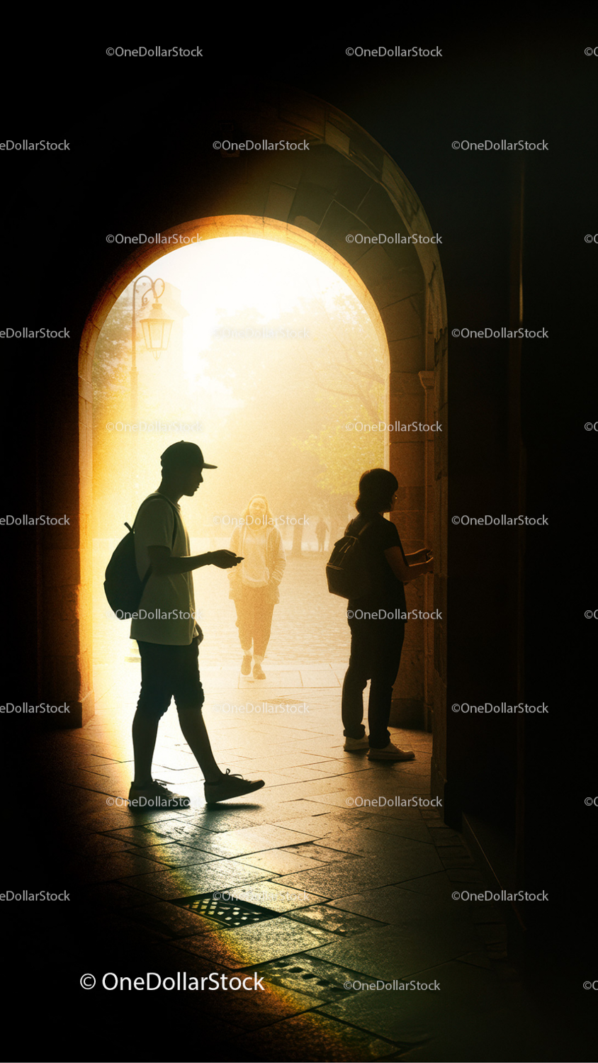 Before and after Soft Lights Photo Overlays effect